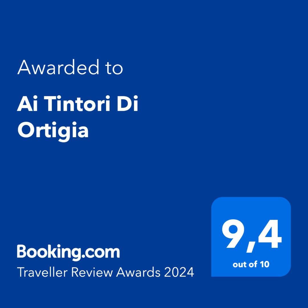 הוילה סירקוזה Ai Tintori Di Ortigia מראה חיצוני תמונה